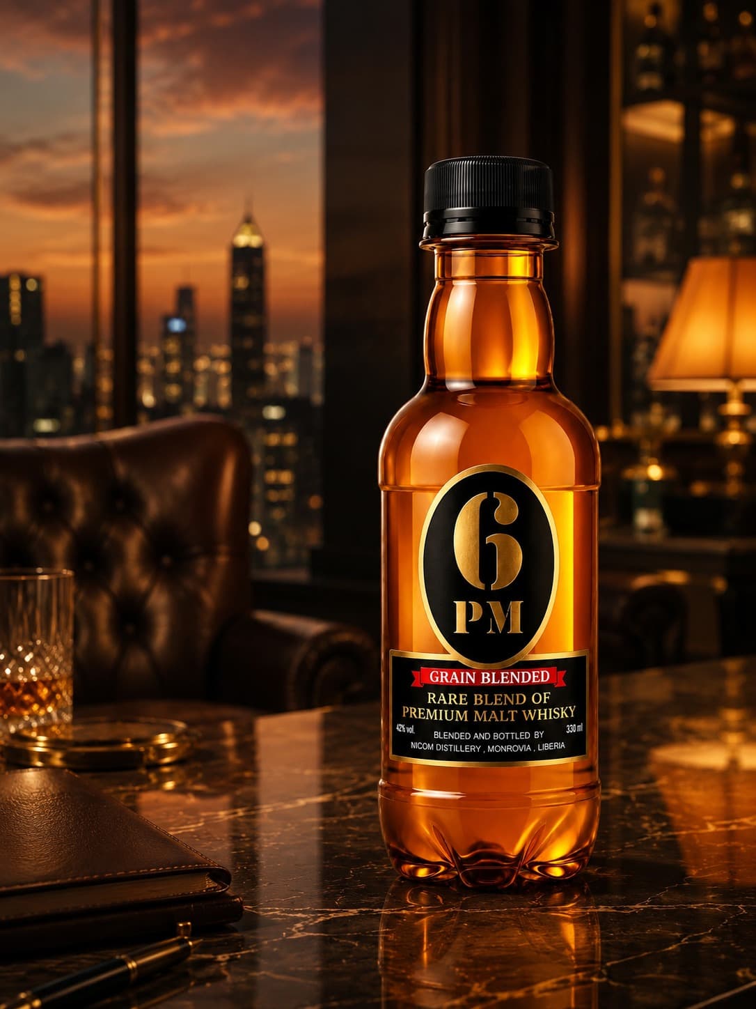 6 PM Grain Blended Whisky